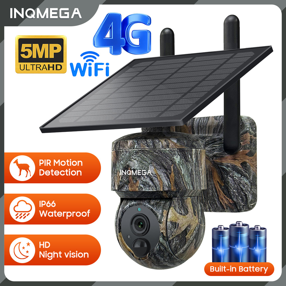 Garden Camera - INQMEGA kamera keamanan tenaga surya, kamera
