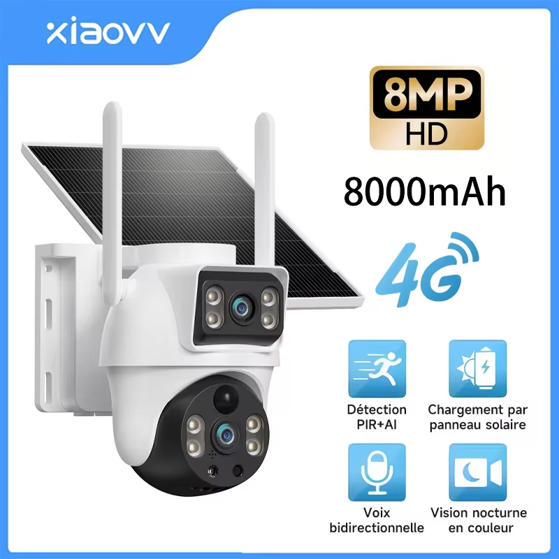 Garden Camera - XIAOVV Kamera IP Luar Ruangan Tenaga
