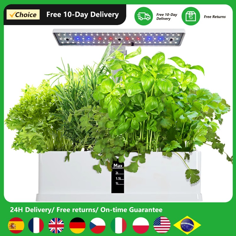 Hydroponic Grow Pod - Sistem Penanaman Hidroponik Pintar 9 Pod,