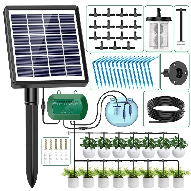 Smart Pot - Kit irigasi cerdas tenaga surya, Kit
