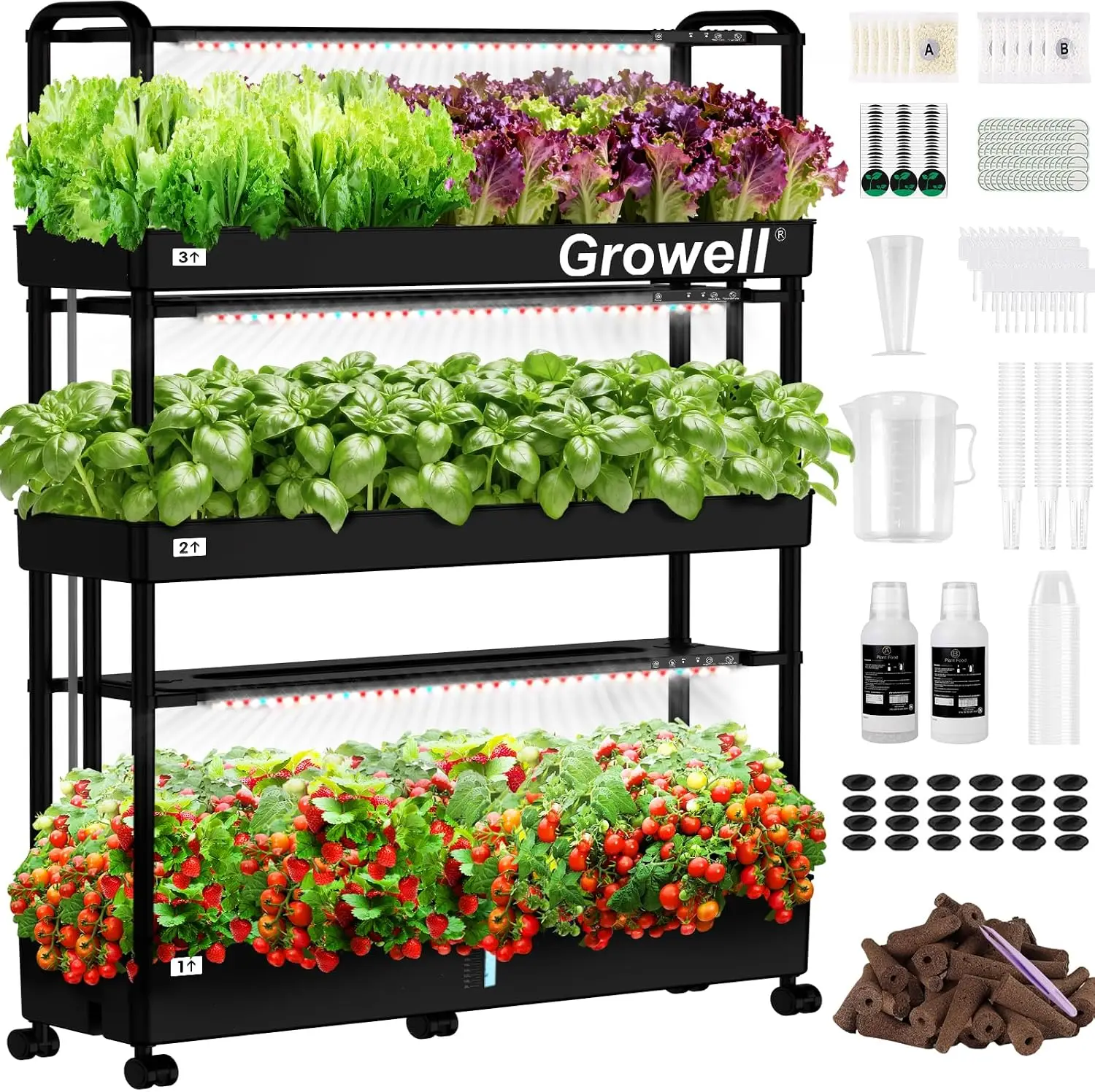 Hydroponic Grow Pod - Kit Sistem Penanaman Hidroponik Besar, Kit