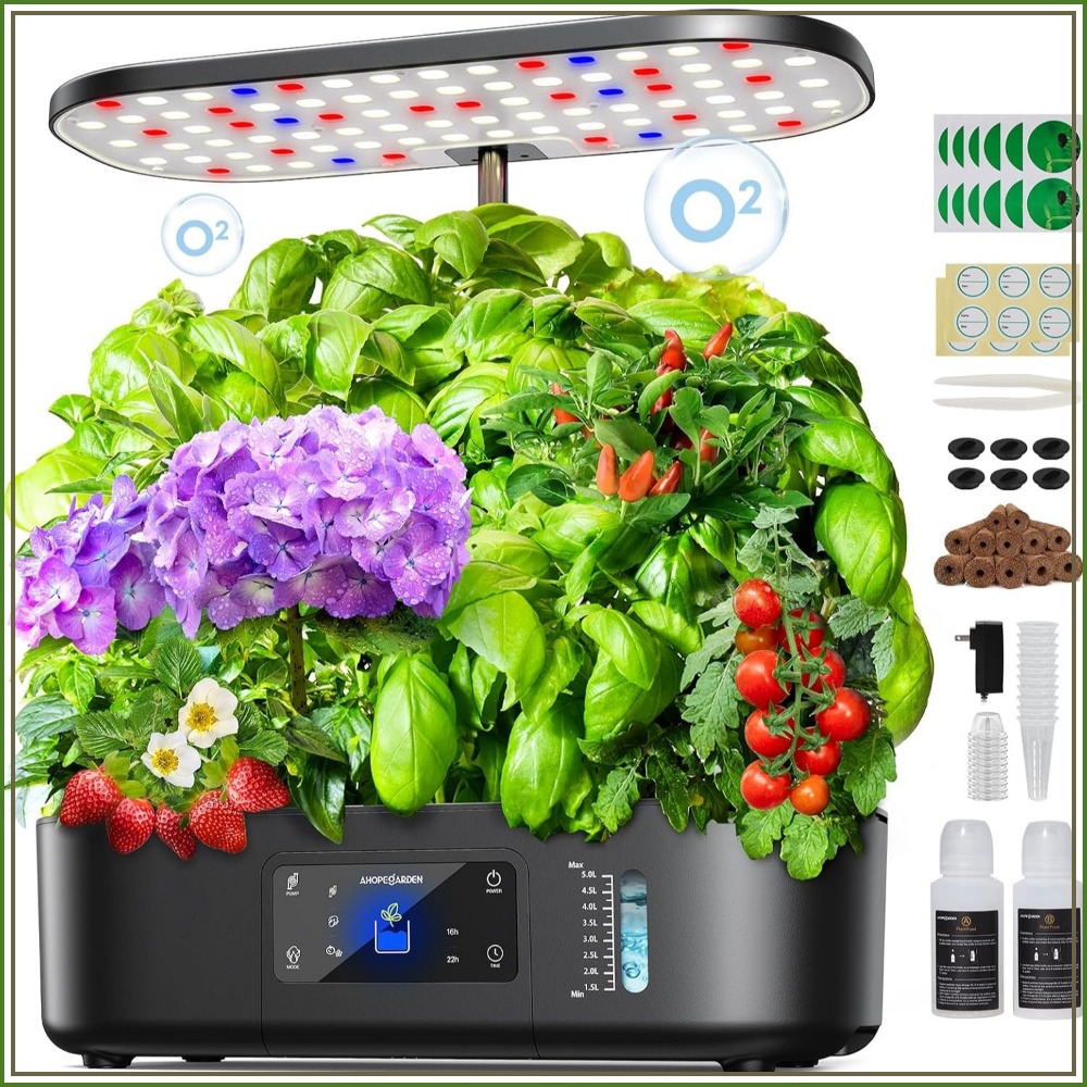 Hydroponic Grow Pod - Kebun Hidroponik Dalam Ruangan 12-Pod dengan