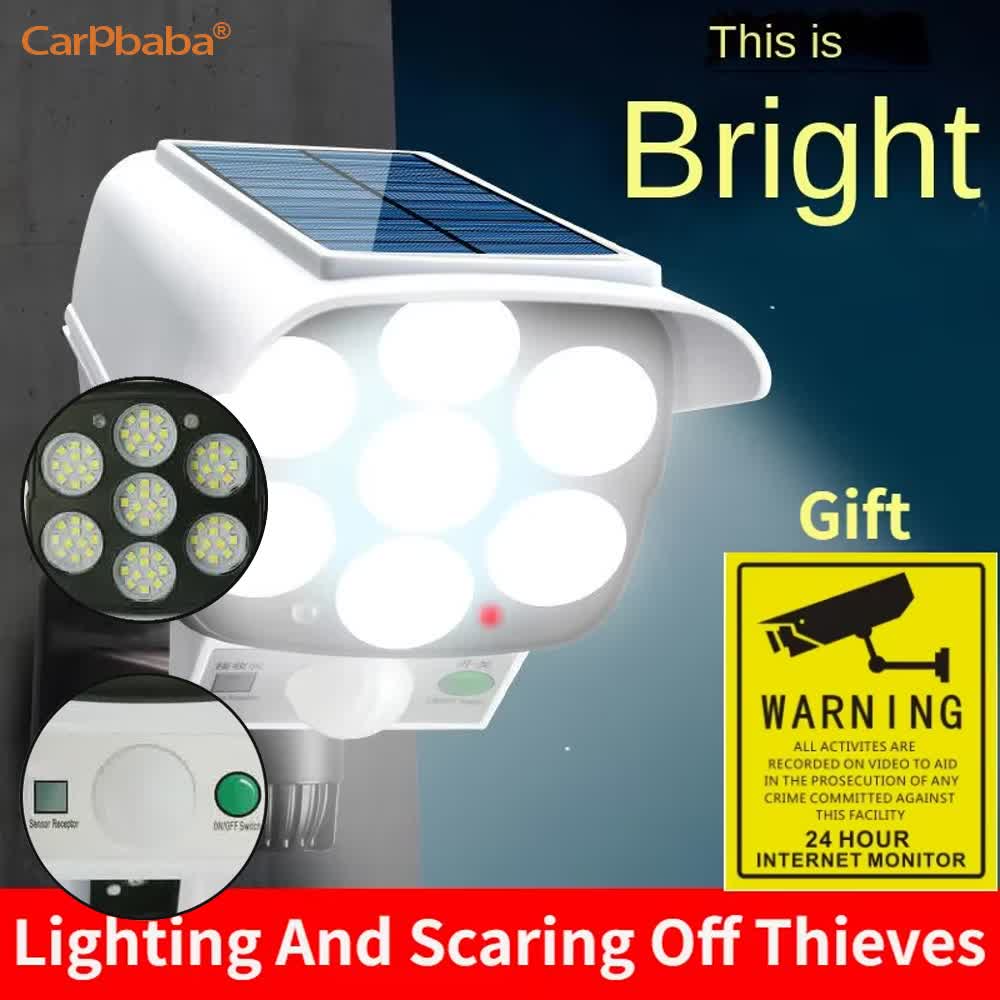 Garden Camera - Lampu Surya Luar Ruangan Sensor Gerak