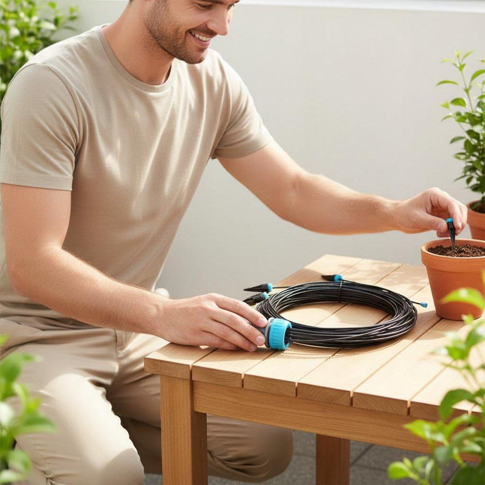Paket Sistem Irigasi Tetes den - Automatic Watering ulasan dan harga
