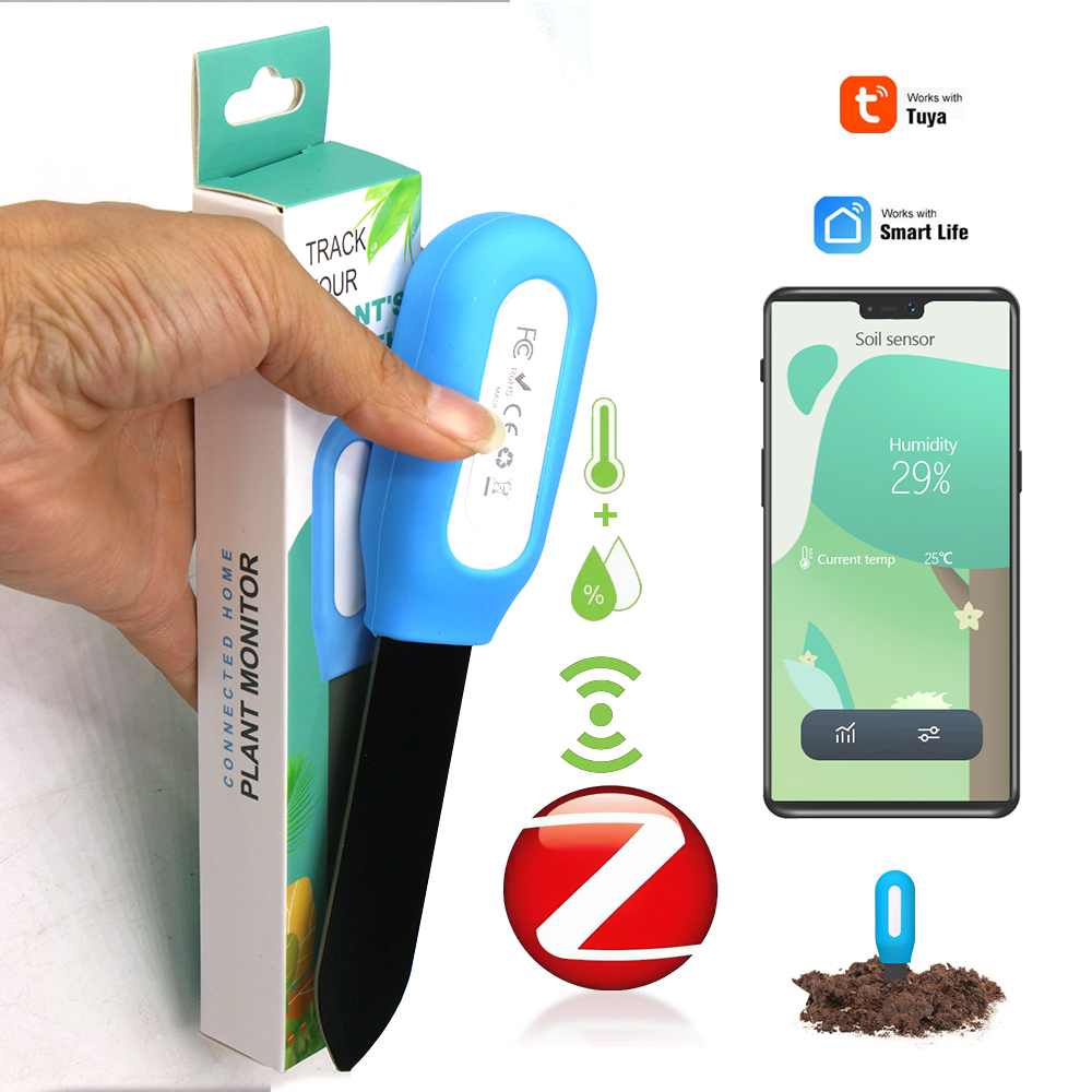 Sensor Tanah Zigbee Pintar unt - Plant Monitor ulasan dan harga