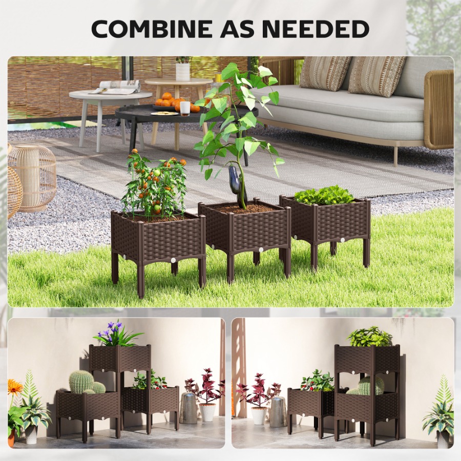 Kotak Tanaman Tinggi Berbahan  - Self Watering Planter ulasan dan harga