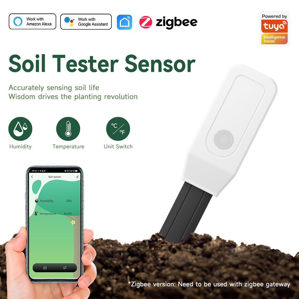 Sensor Penguji Tanah Pintar, P - Plant Monitor ulasan dan harga