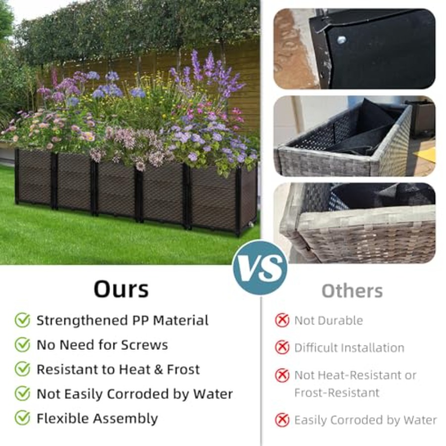 Kotak penanam tanaman yang dap - Self Watering Planter ulasan dan harga