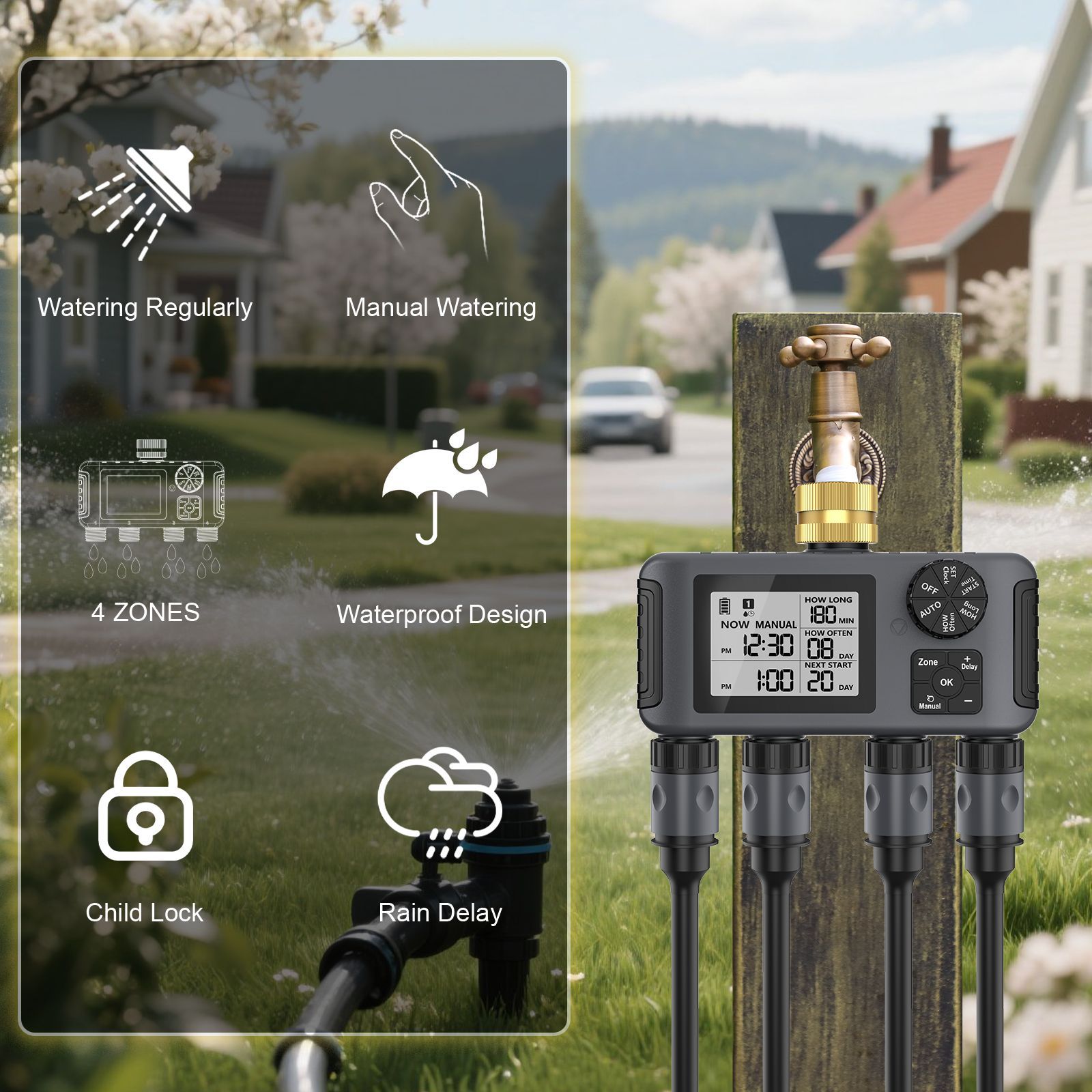 Perangkat penyiraman otomatis  - Automatic Watering ulasan dan harga
