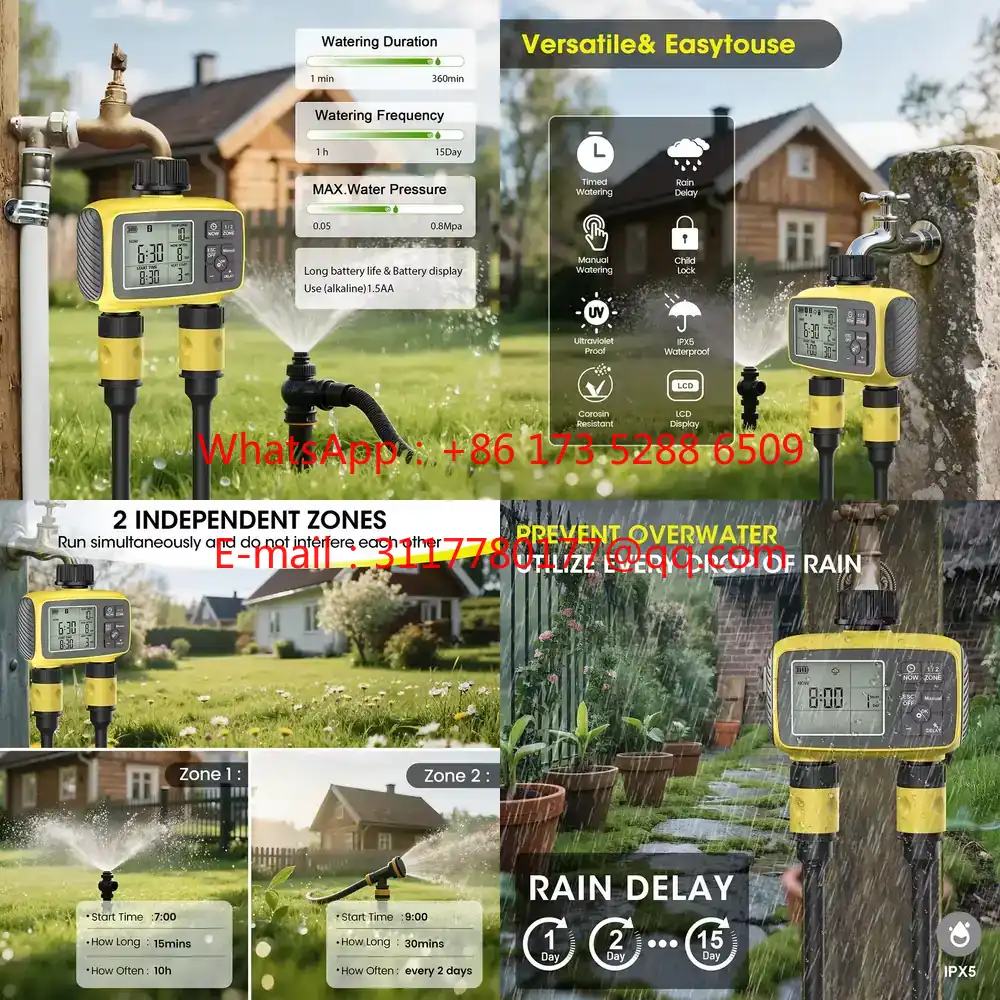 WAP01 Pengatur Waktu Irigasi T - Smart Garden System ulasan dan harga