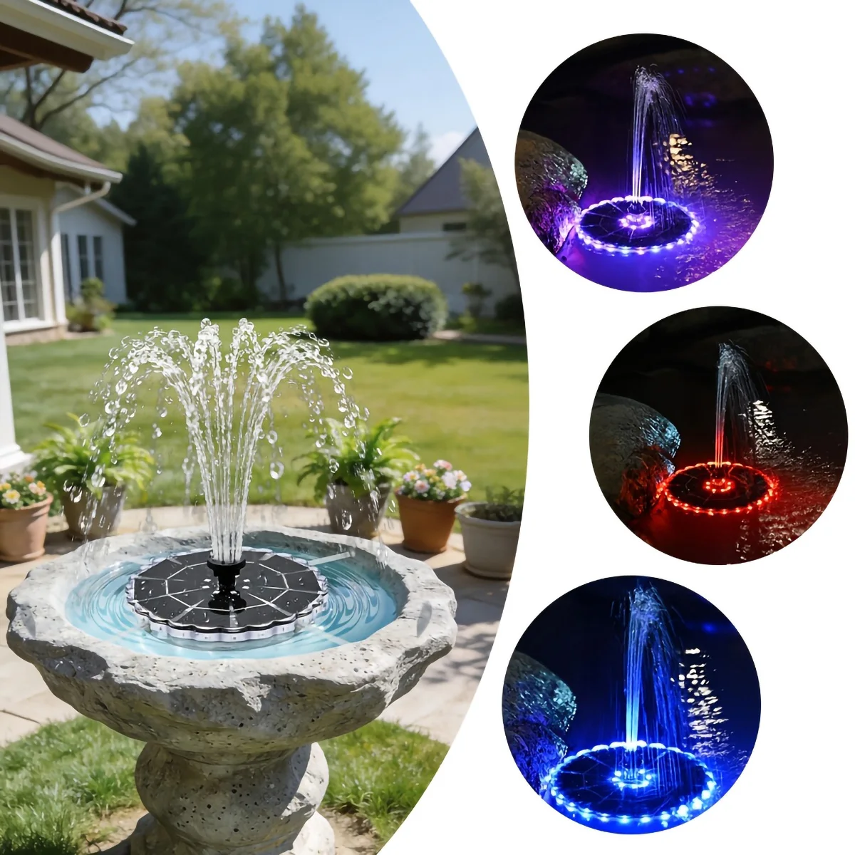 Pompa Air Mancur Tenaga Surya  - Indoor Garden Kit ulasan dan harga
