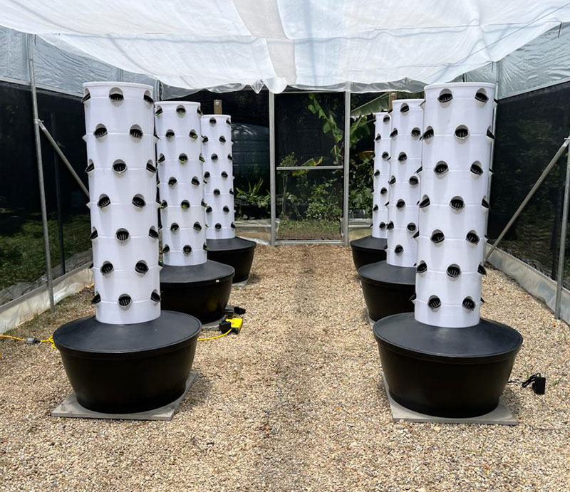Sistem Menanam Hidroponik Vert - Hydroponic Tower ulasan dan harga