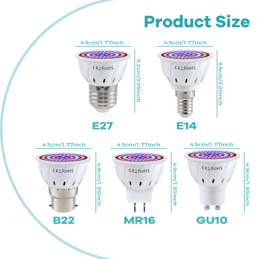 Lampu Tanam LED Spektrum Penuh - Plant Grow Light Full Spectrum ulasan dan harga