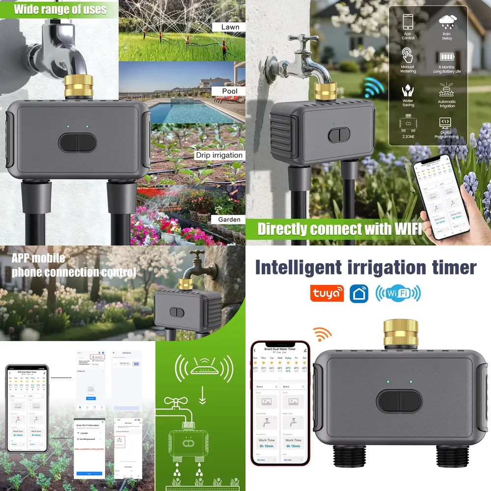 WAP01 WiFi APP Control Dual Ho - Smart Garden System ulasan dan harga