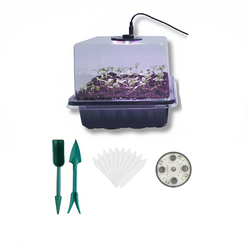 1/2/3-Paket Baki Perkecambahan - Indoor Garden Kit ulasan dan harga