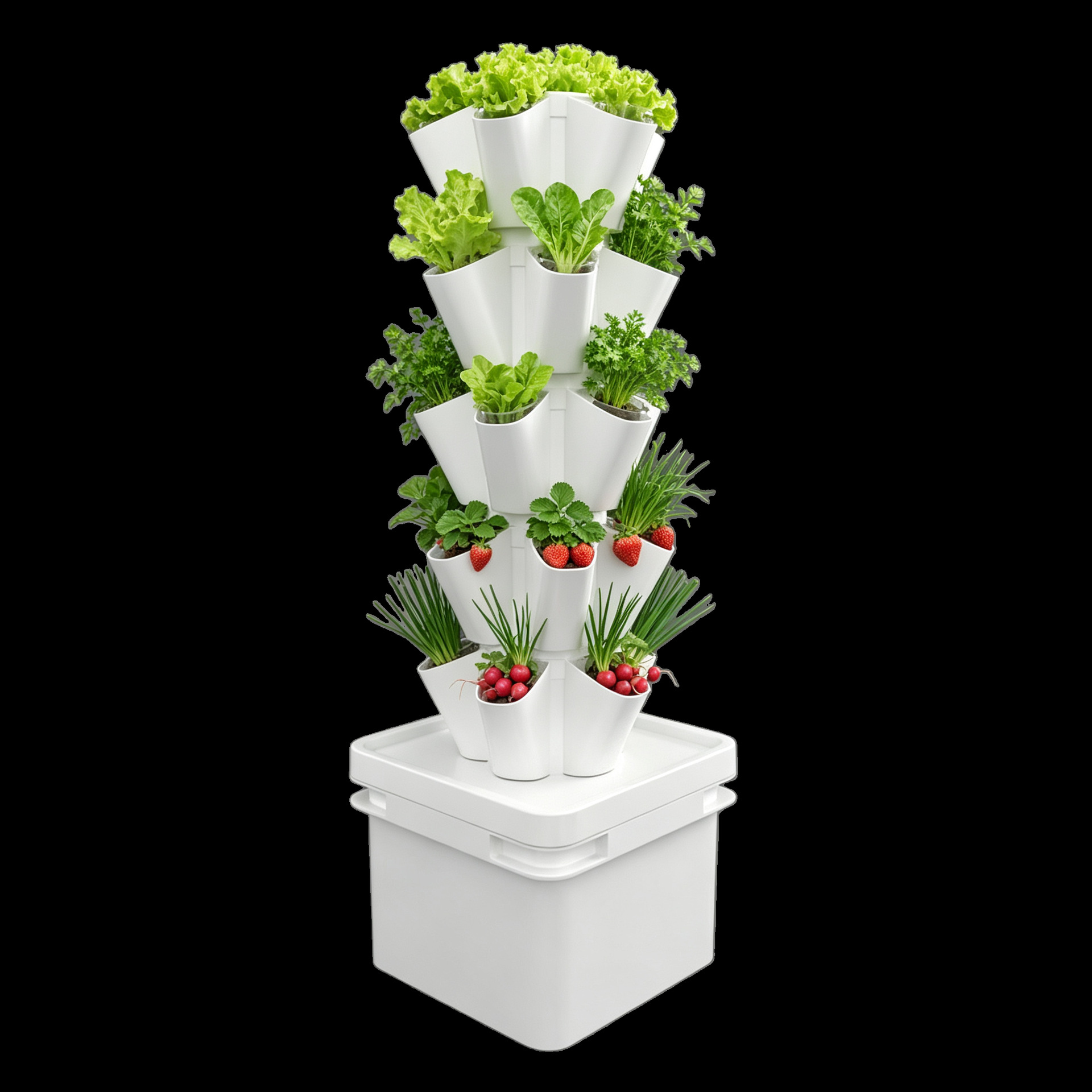 Peralatan Budidaya Tanaman Hid - Hydroponic Tower ulasan dan harga