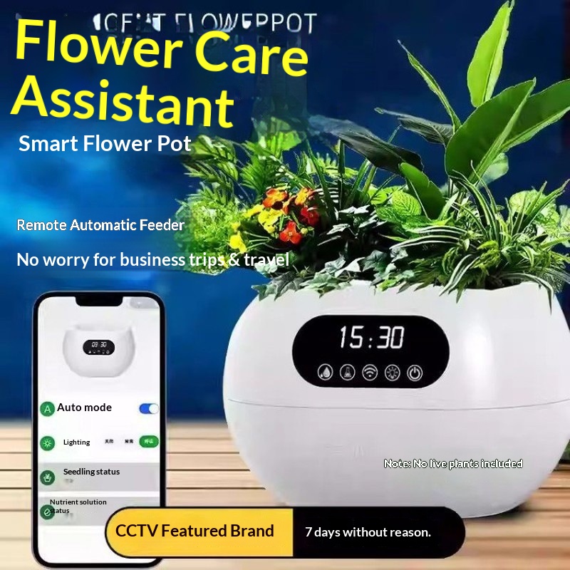 Pot Bunga Pintar AI Penyiraman - Automatic Watering ulasan dan harga