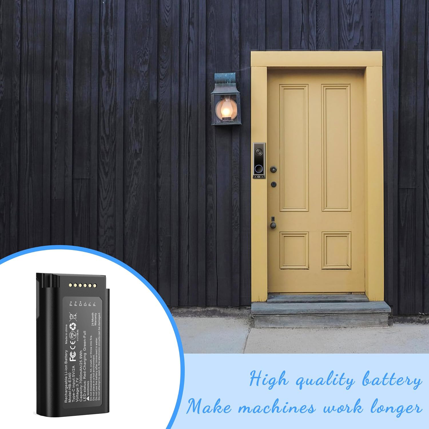 Baterai Lithium Isi Ulang 7000 - Eufy Camera S340 ulasan dan harga