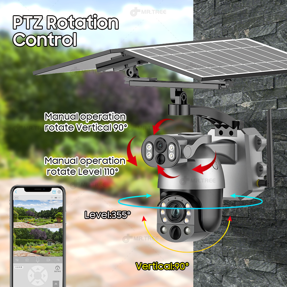Kamera IP CCTV lensa ganda Zoo - Garden Camera ulasan dan harga